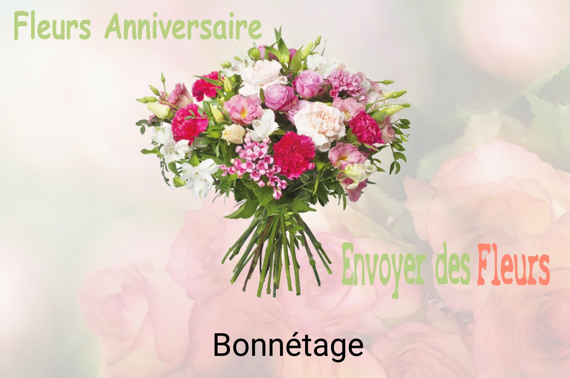 Bouquet de fleurs d’anniversaire livré à Bonnétage